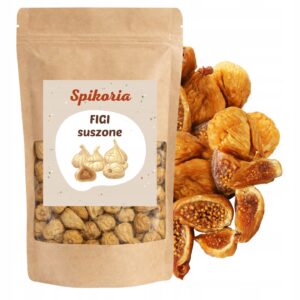 FIGI SUSZONE 500g figa naturalne bez konserwantów jakość premium Spikoria